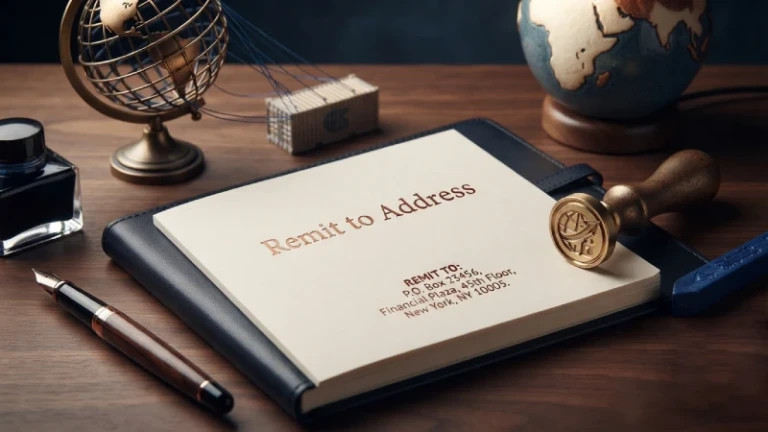 remit to address meaning